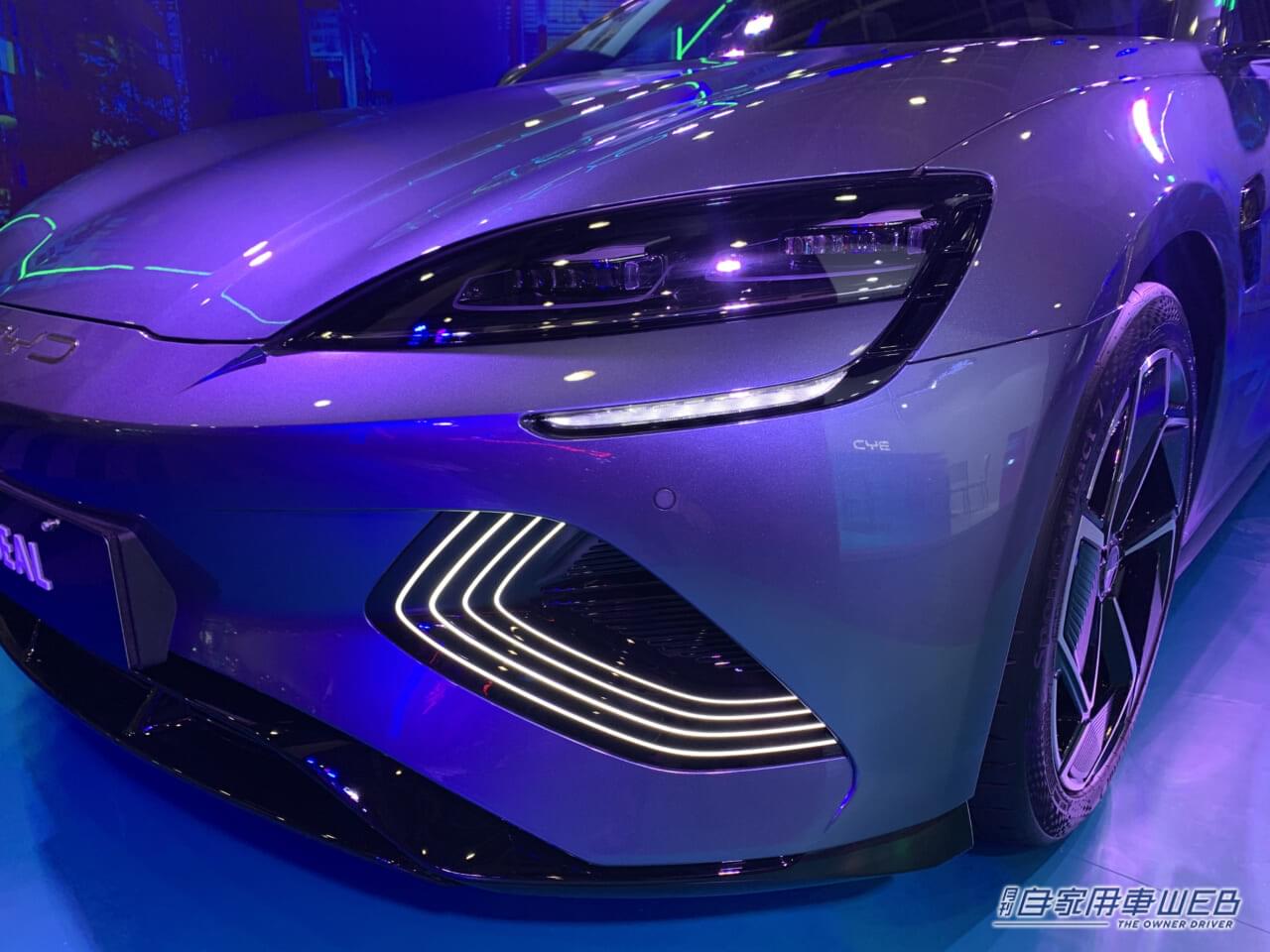 |中国最大手のEVメーカー「BYD JAPAN」から注目の電気自動車3台が出展!【大阪オートメッセ2023】