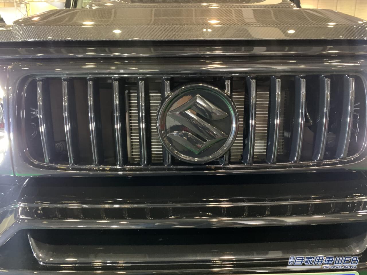 |これがジムニーシエラ!? エイムゲインのMUDON GT、Gクラス風カスタムがマジでカッコいい【大阪オートメッセ2023】