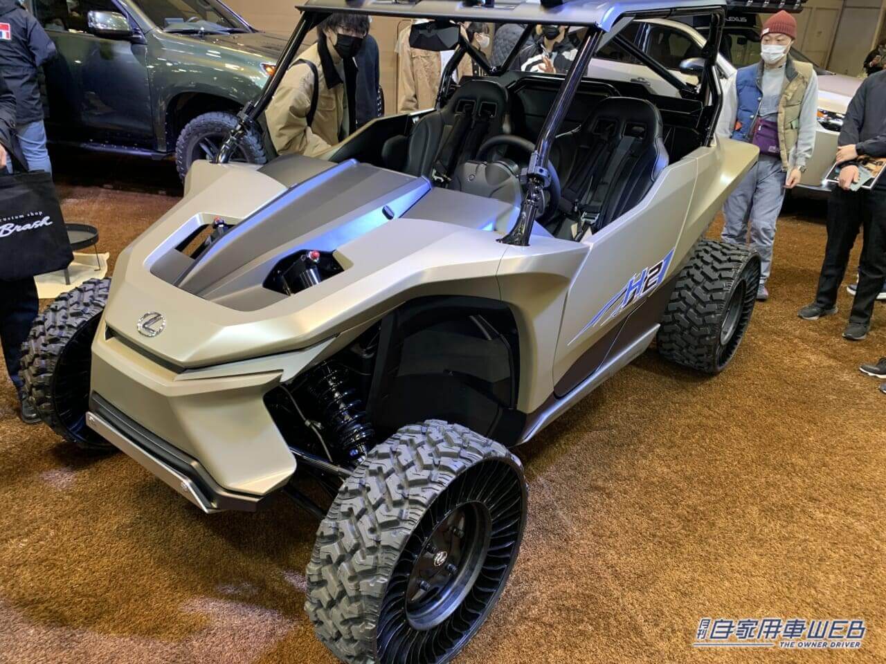 |「トヨタ クラウン」や「レクサス RX」がガチアウトドア仕様に! これは実車販売して欲しい!【大阪オートメッセ2023】