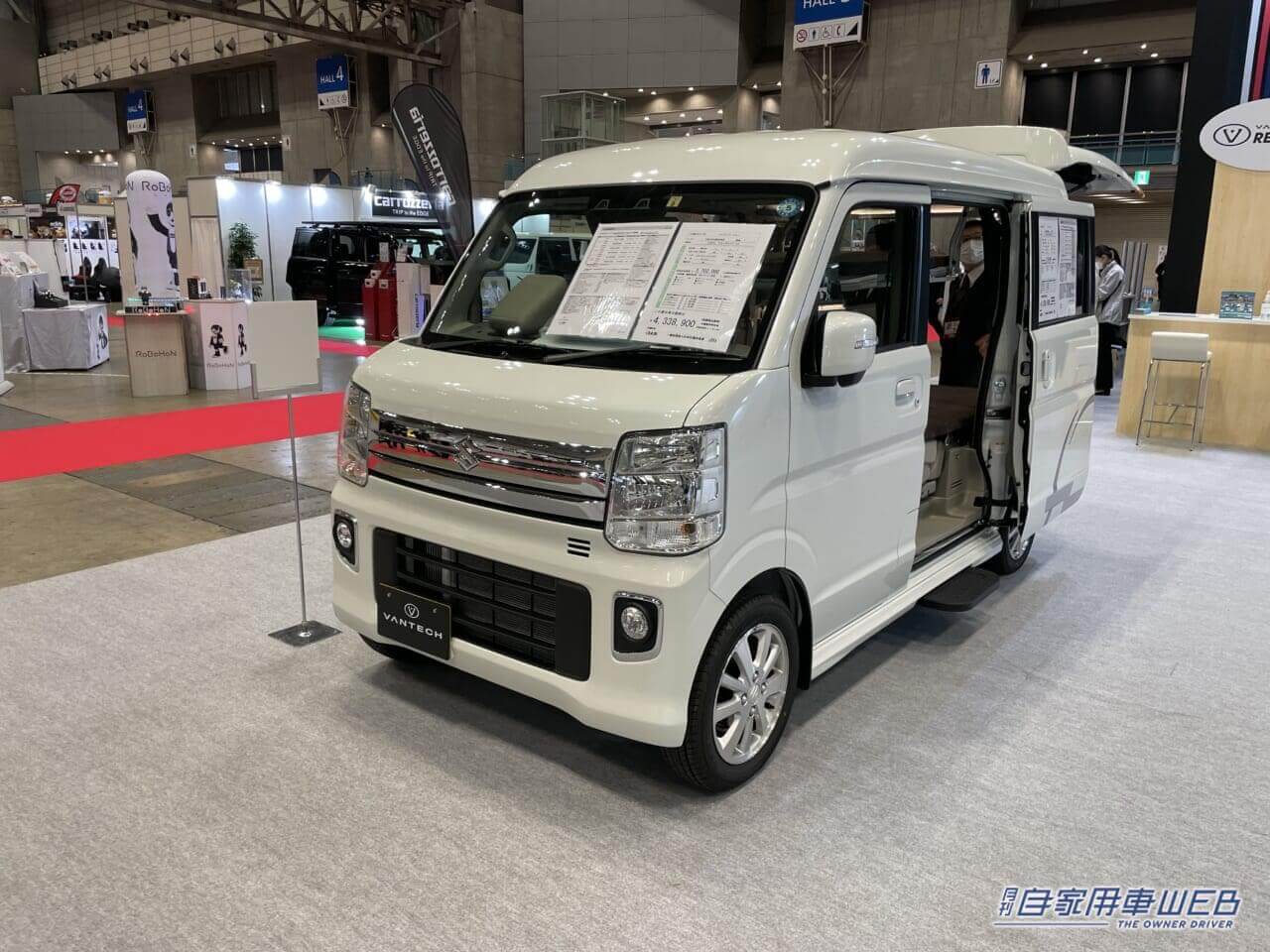|「コレが軽自動車なの?」「信じられない…」二段ベッド・テレビ・シンク装備、エブリイワゴンの軽キャンパー