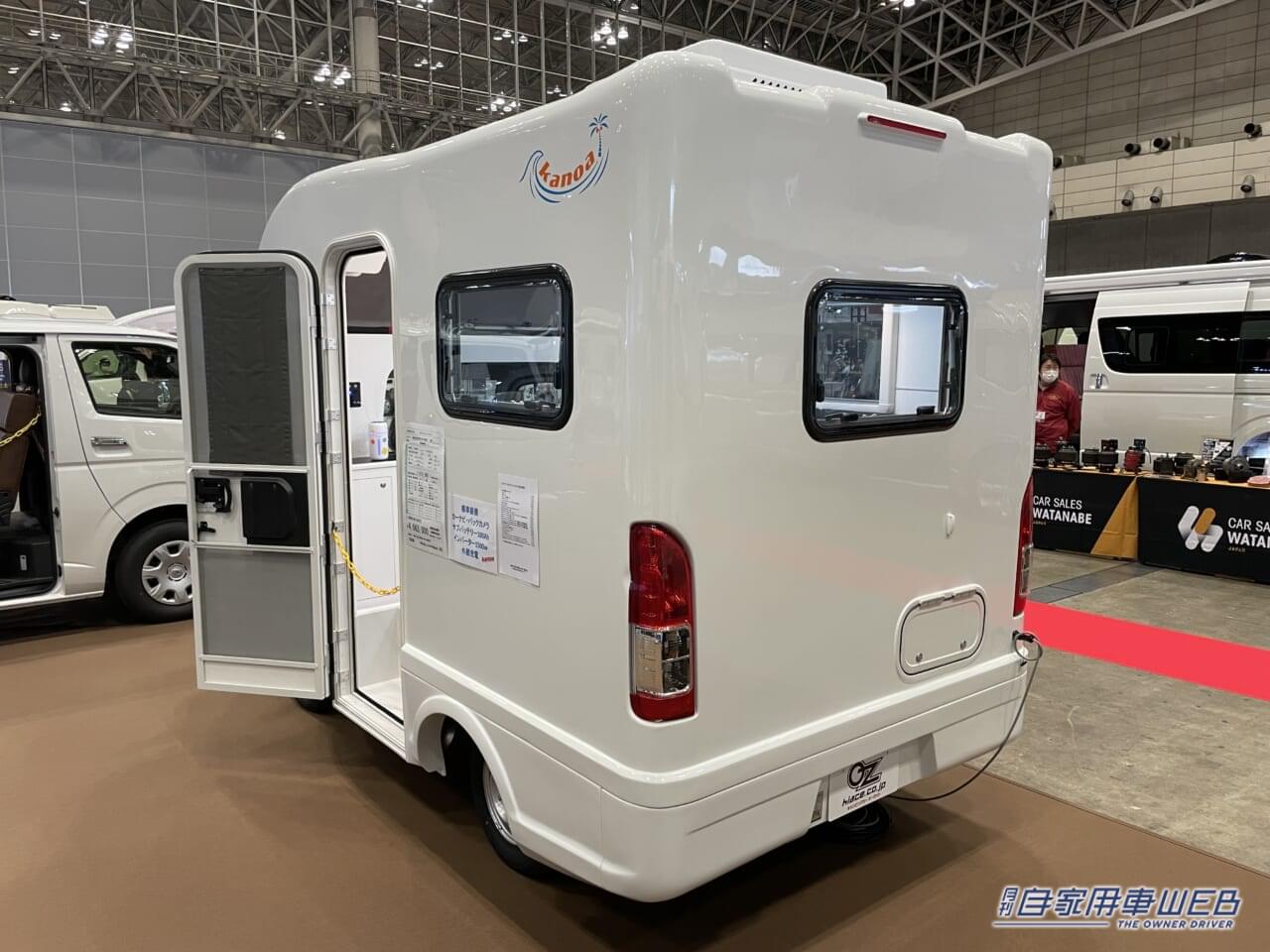 |軽トラサイズのキャンピングカー!小さめだから使いやすい「Kanoa」