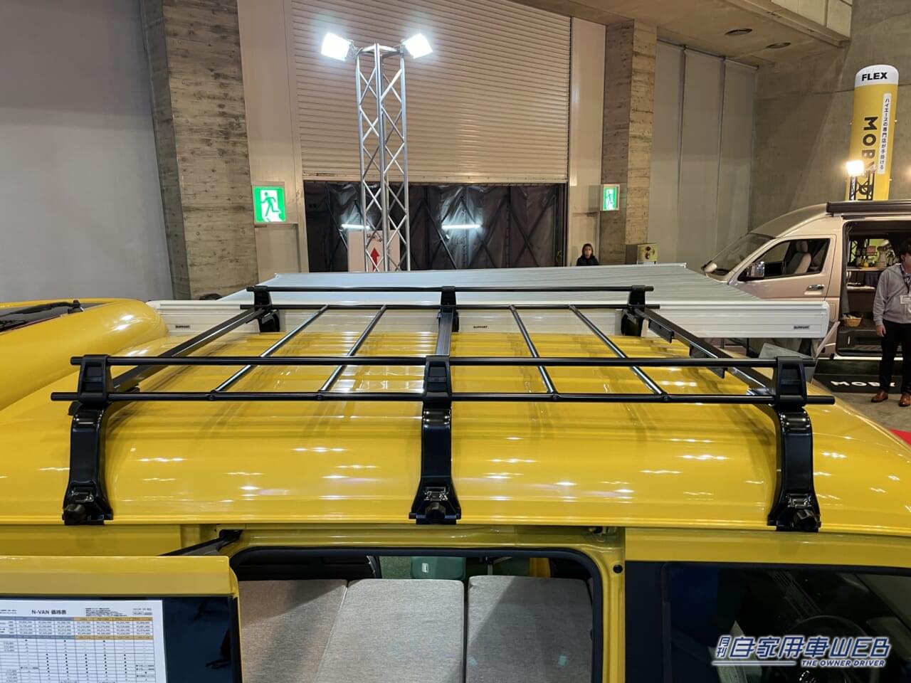 |HONDAのN-VANが軽キャンパーに!サイドオーニングにフラットな車内がアウトドアに最適だ!