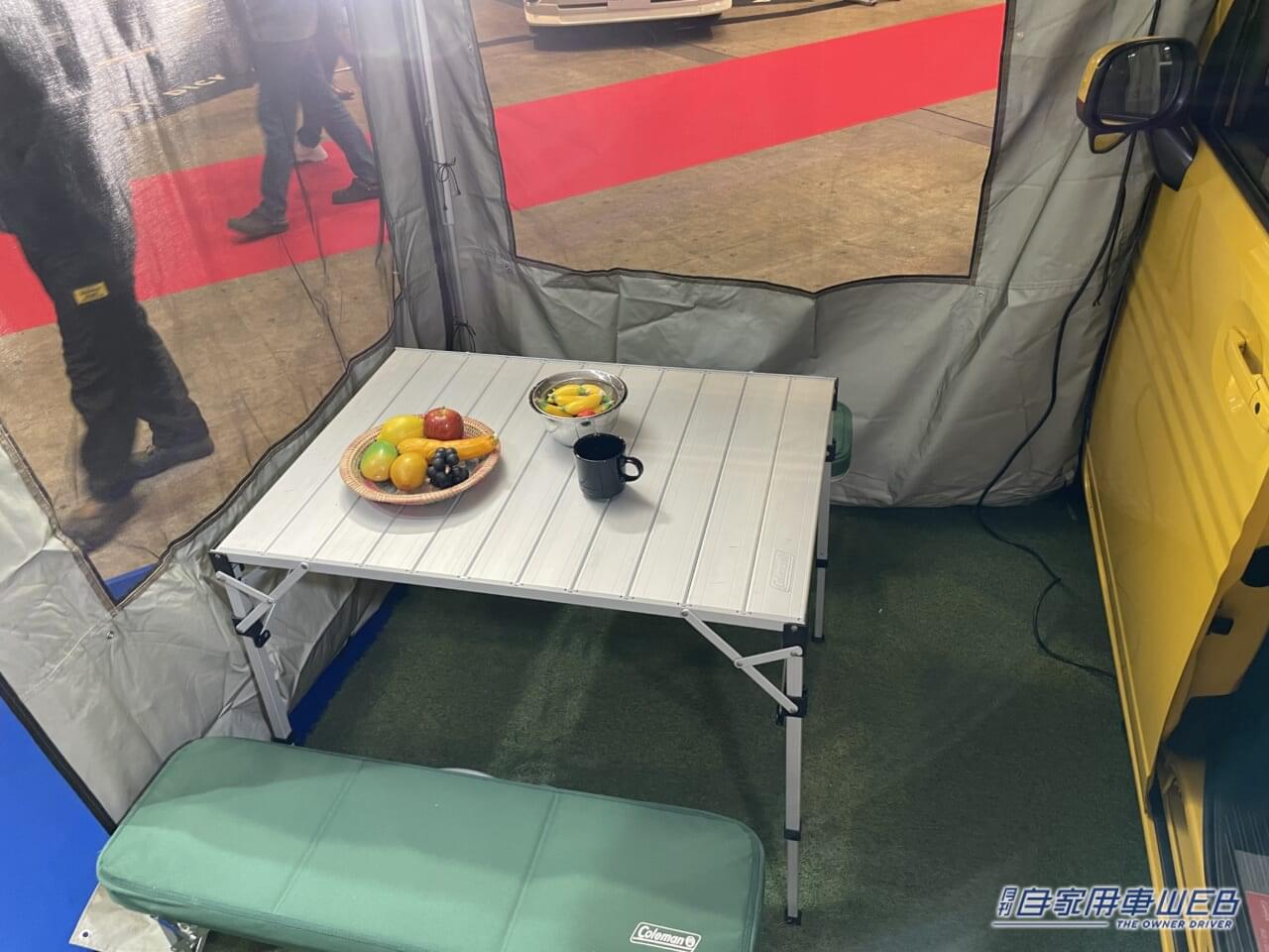 |HONDAのN-VANが軽キャンパーに!サイドオーニングにフラットな車内がアウトドアに最適だ!