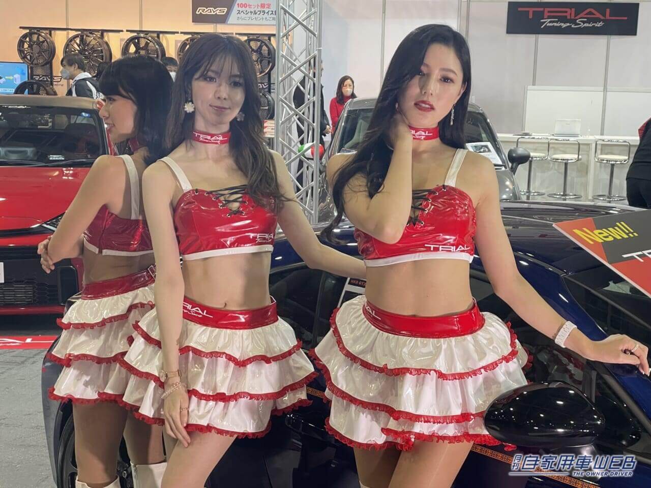 |美女まつり【パート2】大阪オートメッセ2023で見つけた、注目コンパニオン!