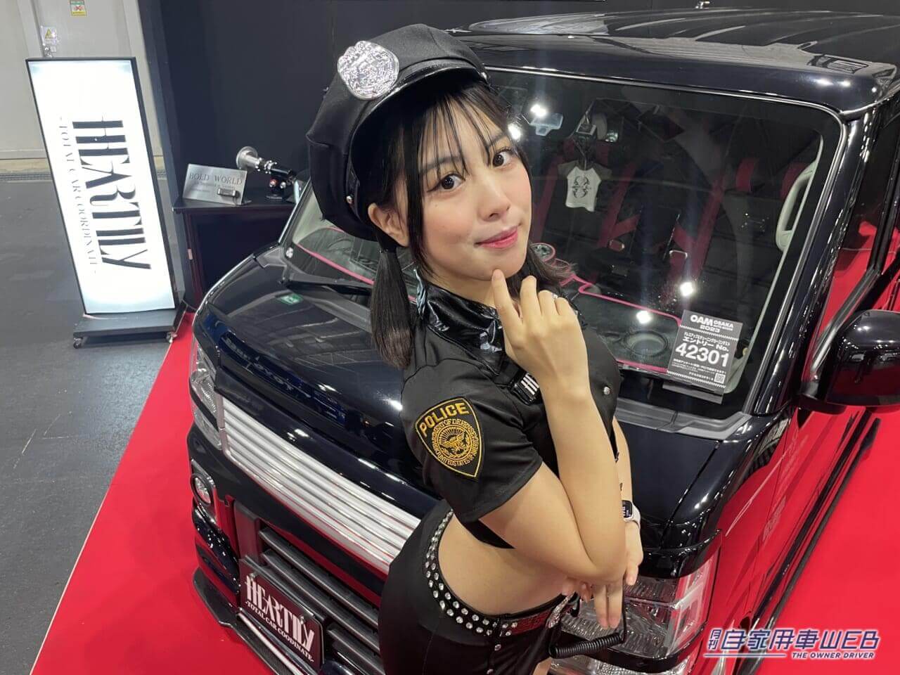|美女まつり【パート3】大阪オートメッセ2023で見つけた、注目コンパニオン!