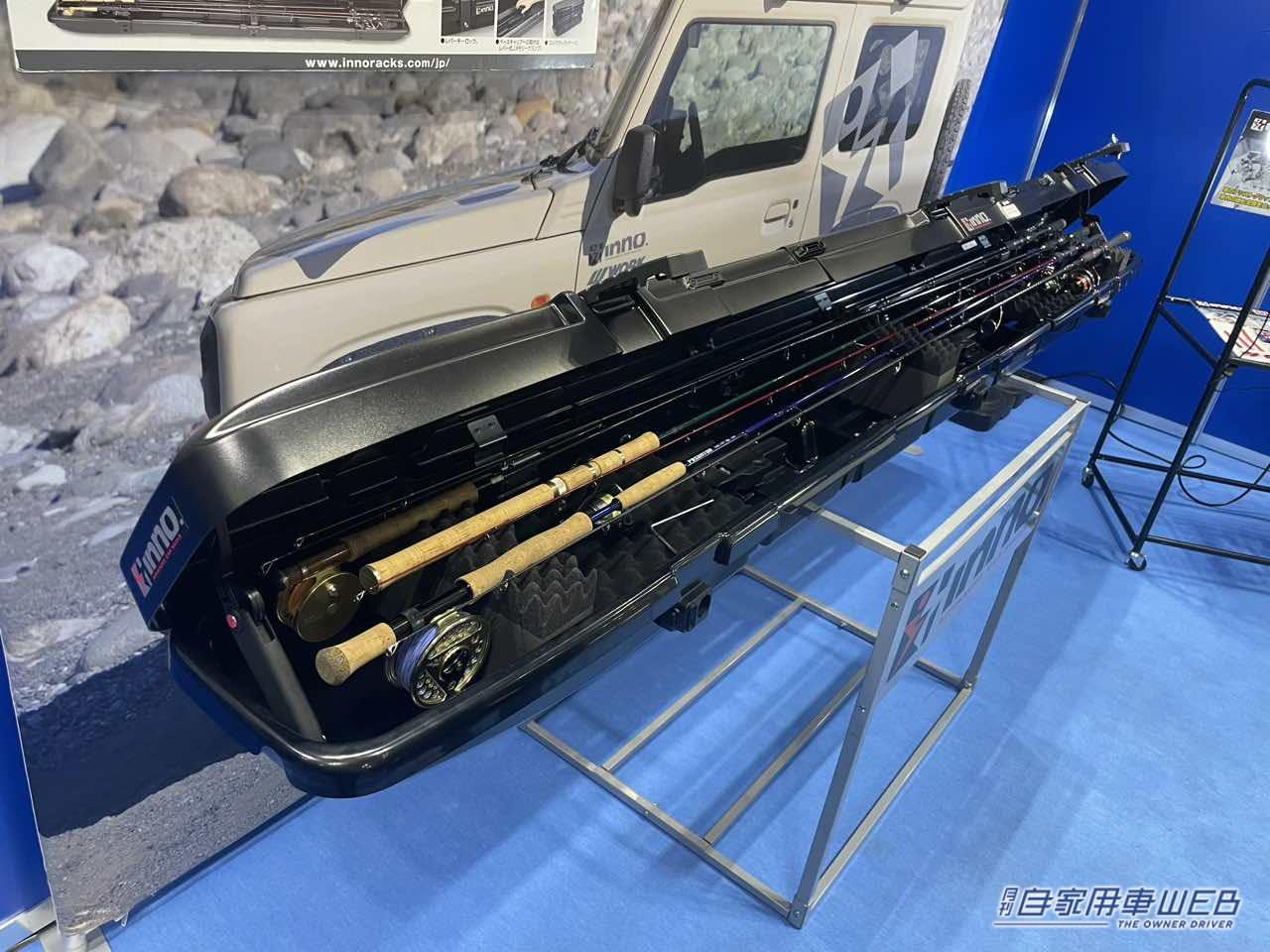 |軽EVのNISSAN サクラも釣り仕様に!カーメイトの「inno」シリーズはコンパクトカーや軽自動車にも最適だった