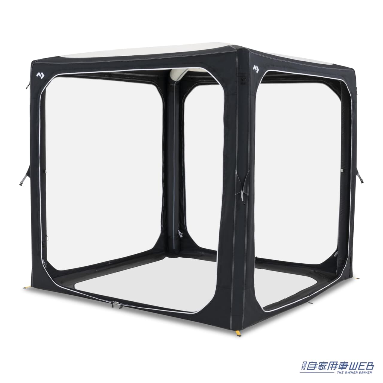 |車に付けて簡単便利なテント!エアーフレーム構造のオーニングテントが登場