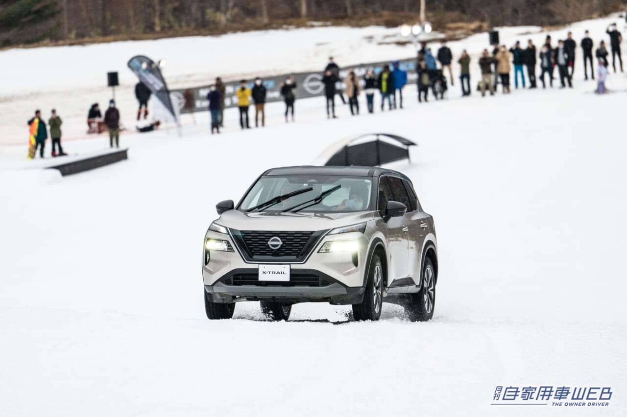 |ゲレンデも突っ走る!日産エクストレイル「e-4ORCE」の性能に驚きの声が連発!