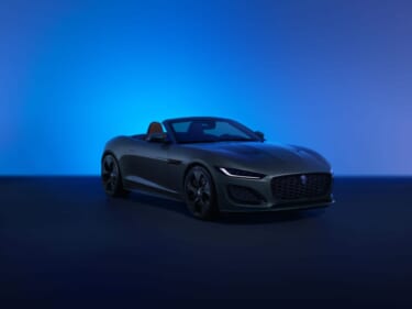 ジャガースポーツカー誕生75周年を記念した「F-TYPE」が登場!最後の内燃機関モデル