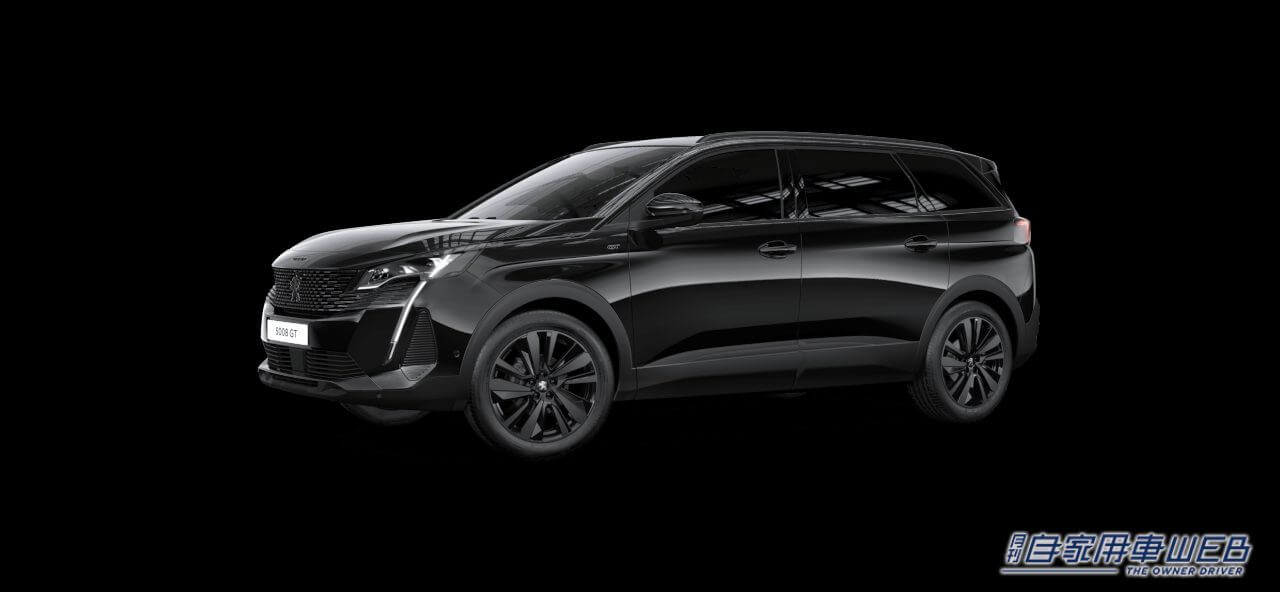 |ブラックデコレーションを施した特別仕様車PEUGEOT 3008 / 5008 GT BlueHDi Black Packが登場