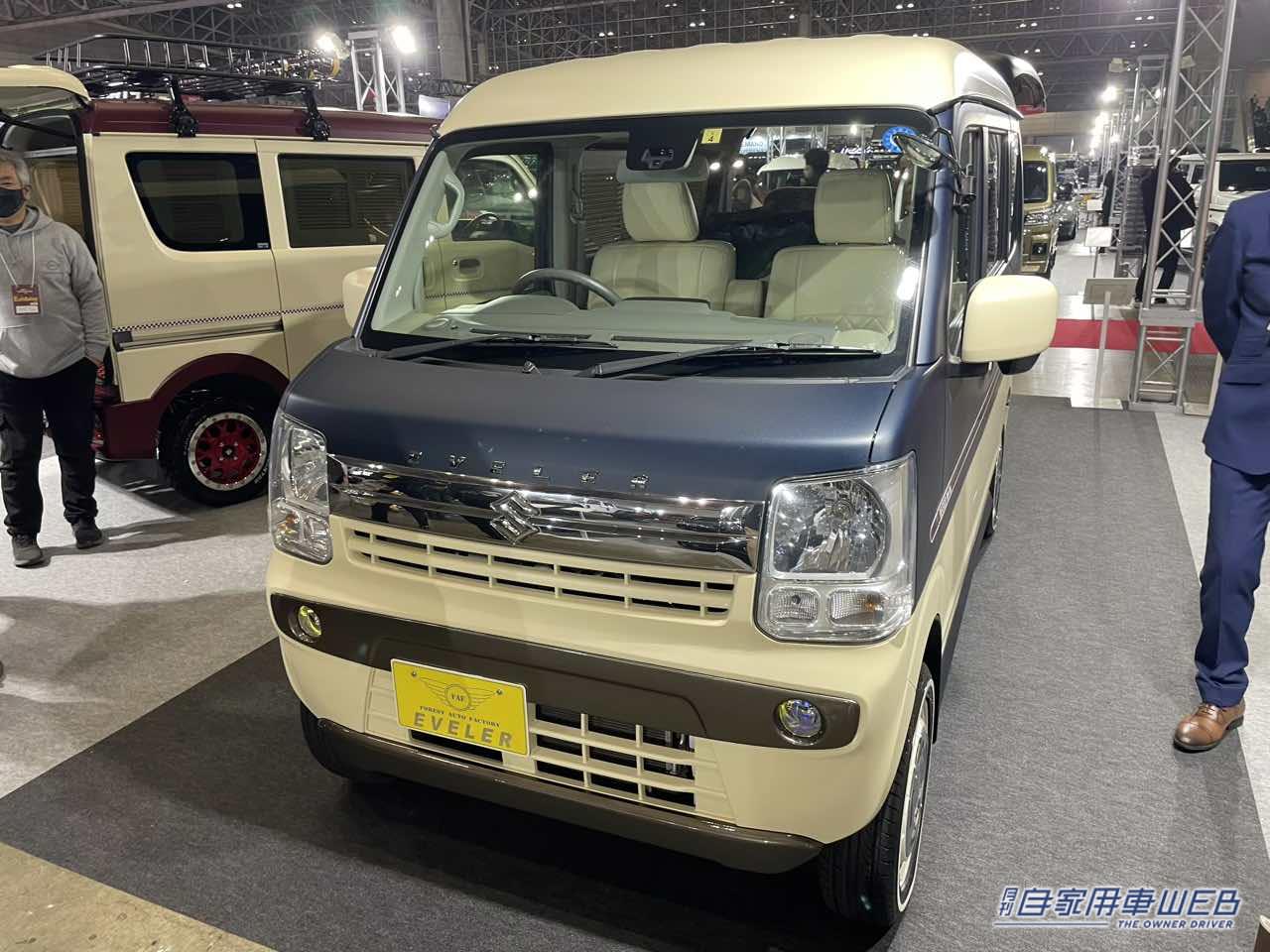 |HONDAモトコンポが積めるSUZUKIエブリイ!しかも車中泊までできちゃう!