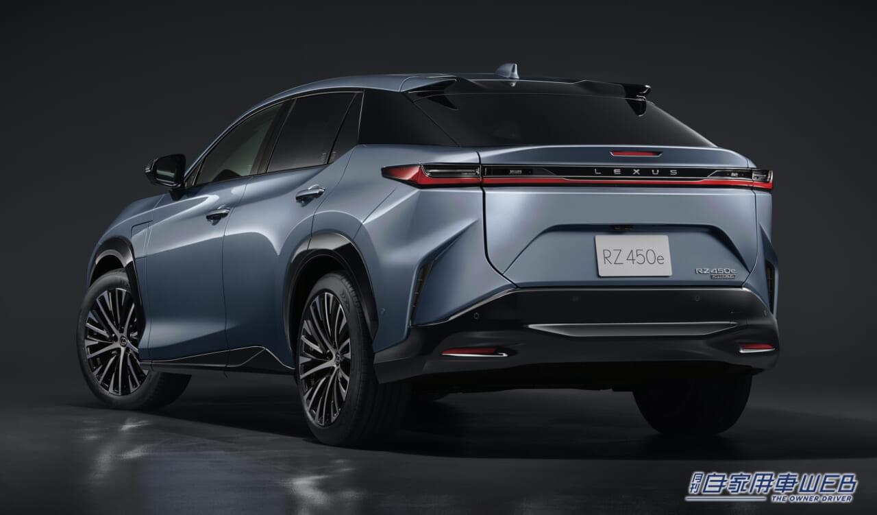 |レクサスから最上級クラスのBEV、新型「RZ450e」が登場! 特別仕様車は500台限定