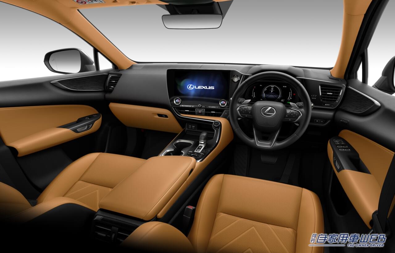 |LEXUSが「NX」を一部改良して注文受付再開!インテリアのカラーリングが刷新!