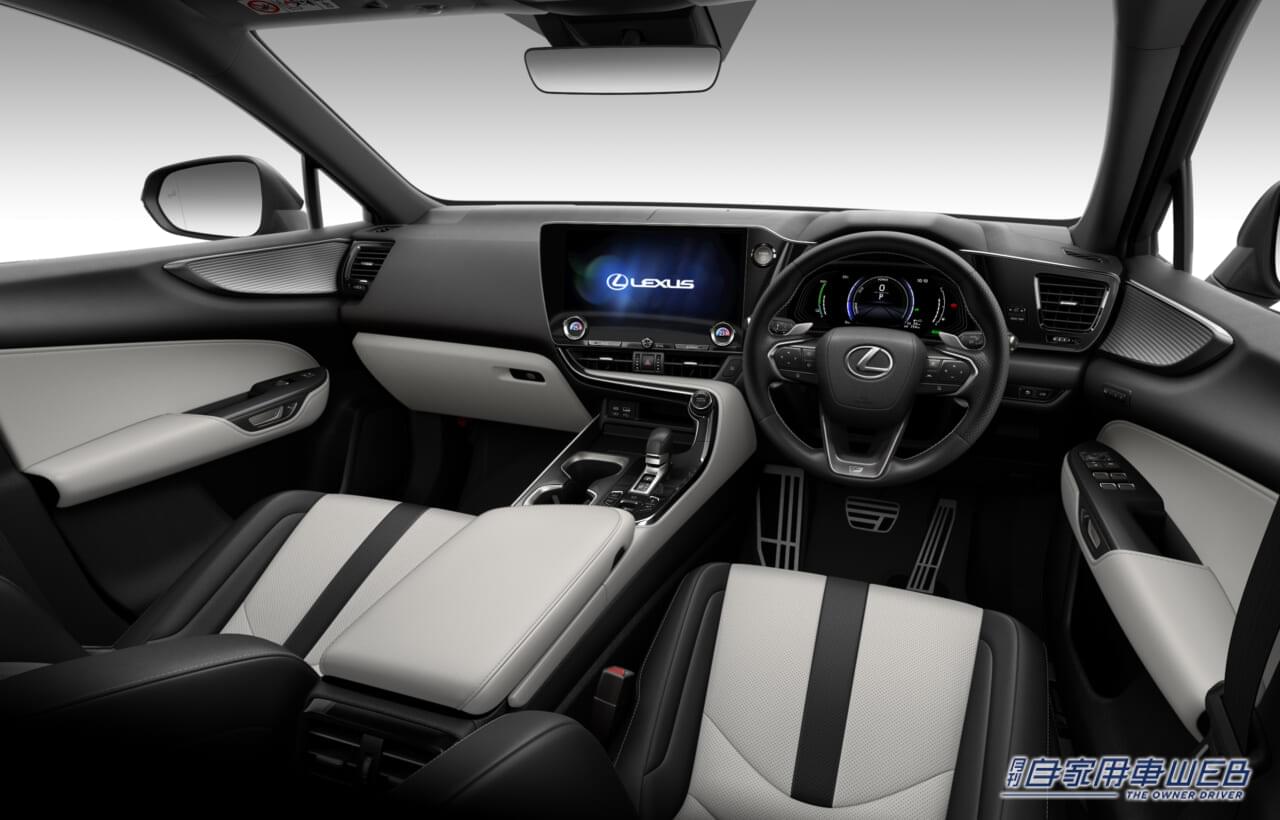 |LEXUSが「NX」を一部改良して注文受付再開!インテリアのカラーリングが刷新!