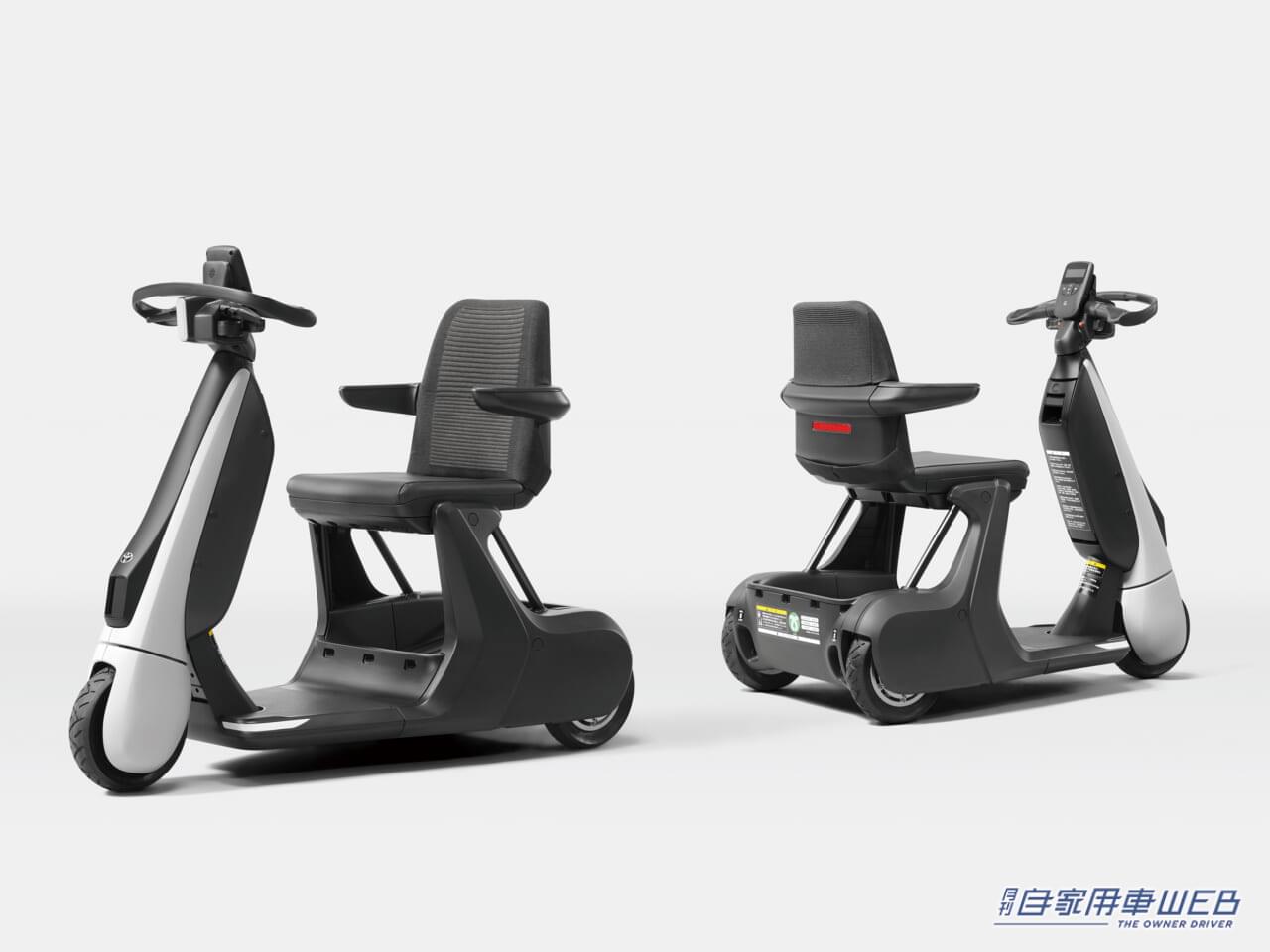 |最高速度は約6km/h、「歩く」をアシストするモビリティ「C+walk S」が発売開始!【トヨタのモビリティシリーズ第二弾】