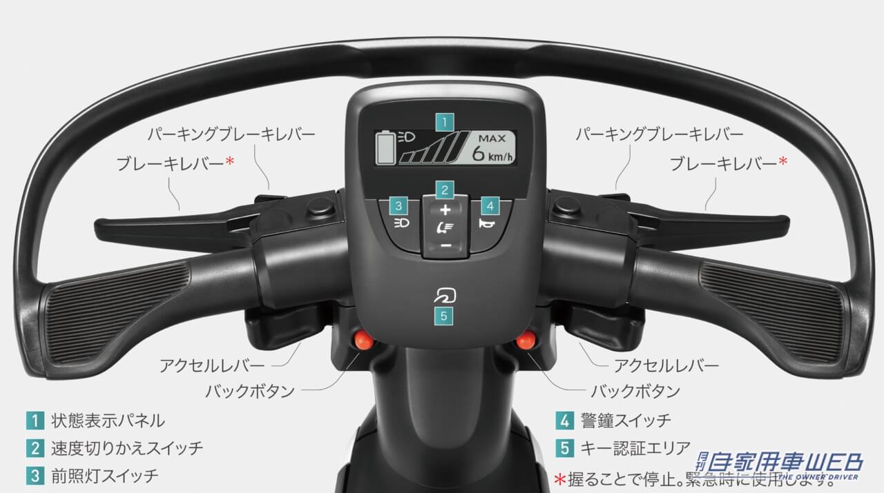 |最高速度は約6km/h、「歩く」をアシストするモビリティ「C+walk S」が発売開始!【トヨタのモビリティシリーズ第二弾】