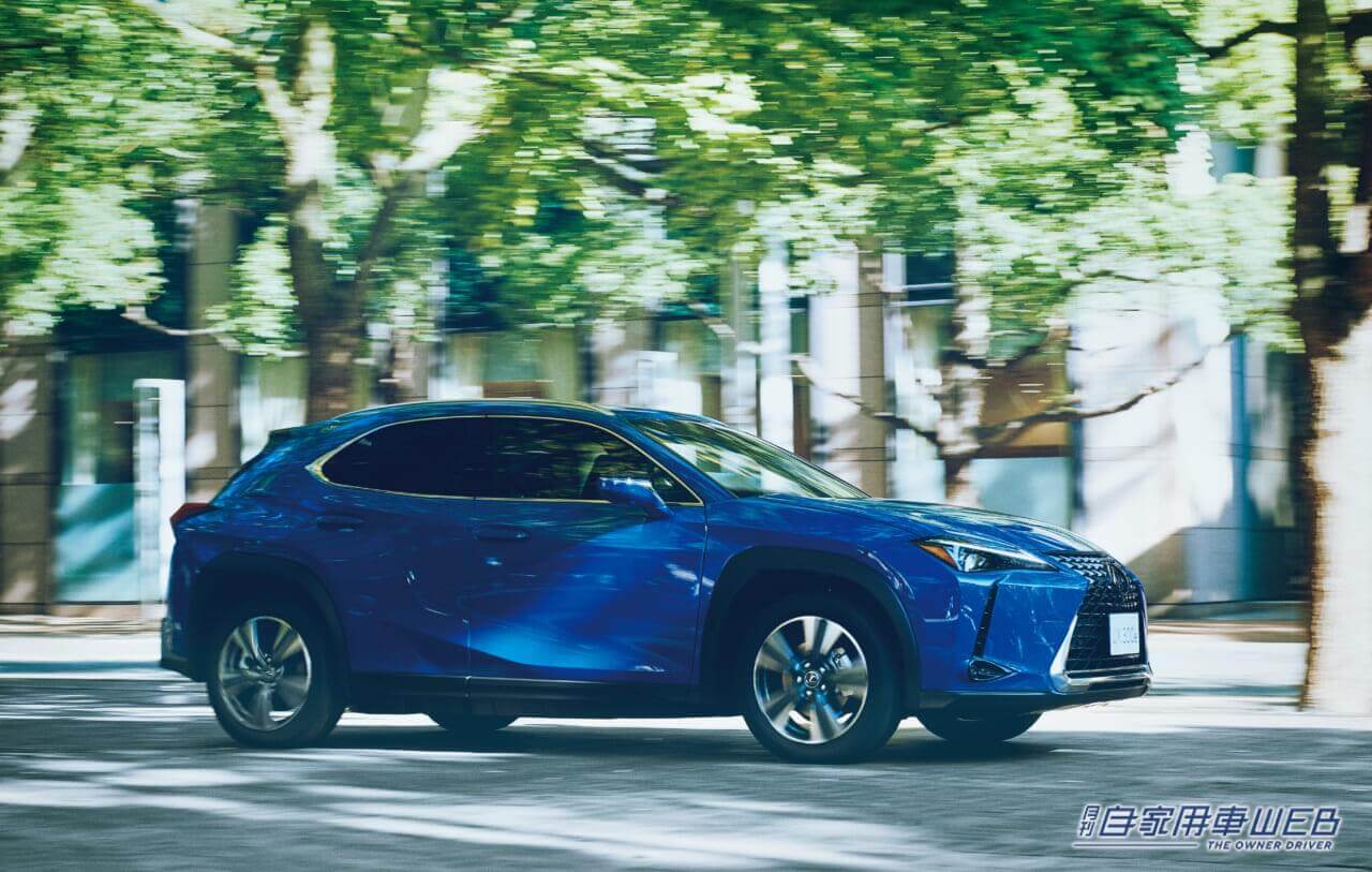 |LEXUSがバッテリーEV「UX300e」を一部改良!航続距離を伸長し機能も向上