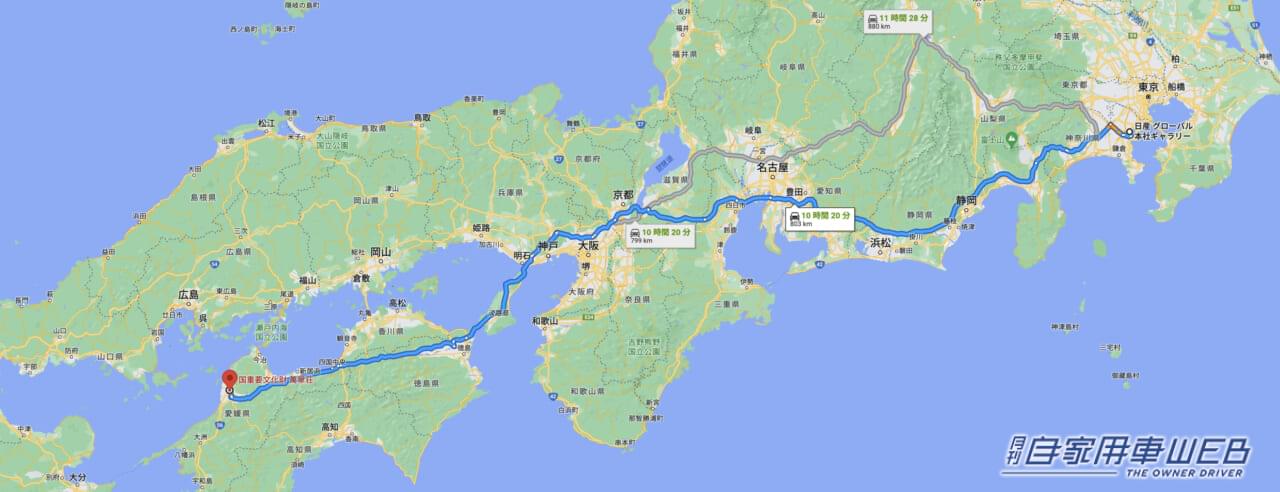 |ルノー「ルーテシア」で横浜から松山まで!約800kmの無給油ドライブは可能!?