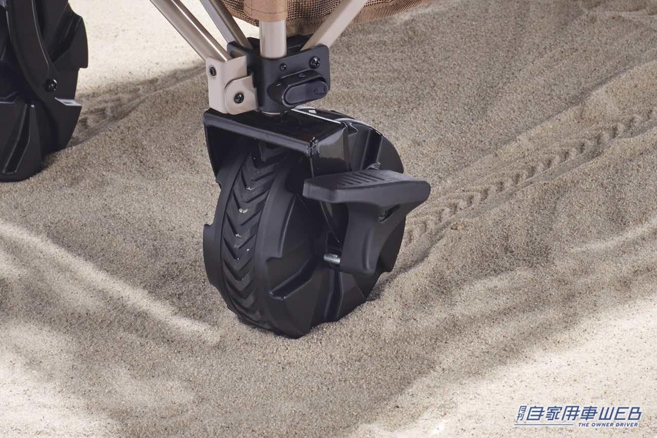 |コールマンのアウトドアワゴンが超進化!タイヤが外れて車にそのまま積める!キャンプがもっと快適に。