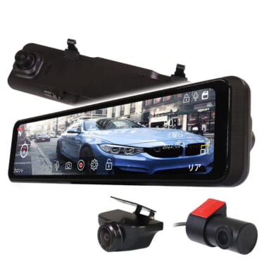 ズームができるミラー型ドライブレコーダーが、MAXWINから登場!