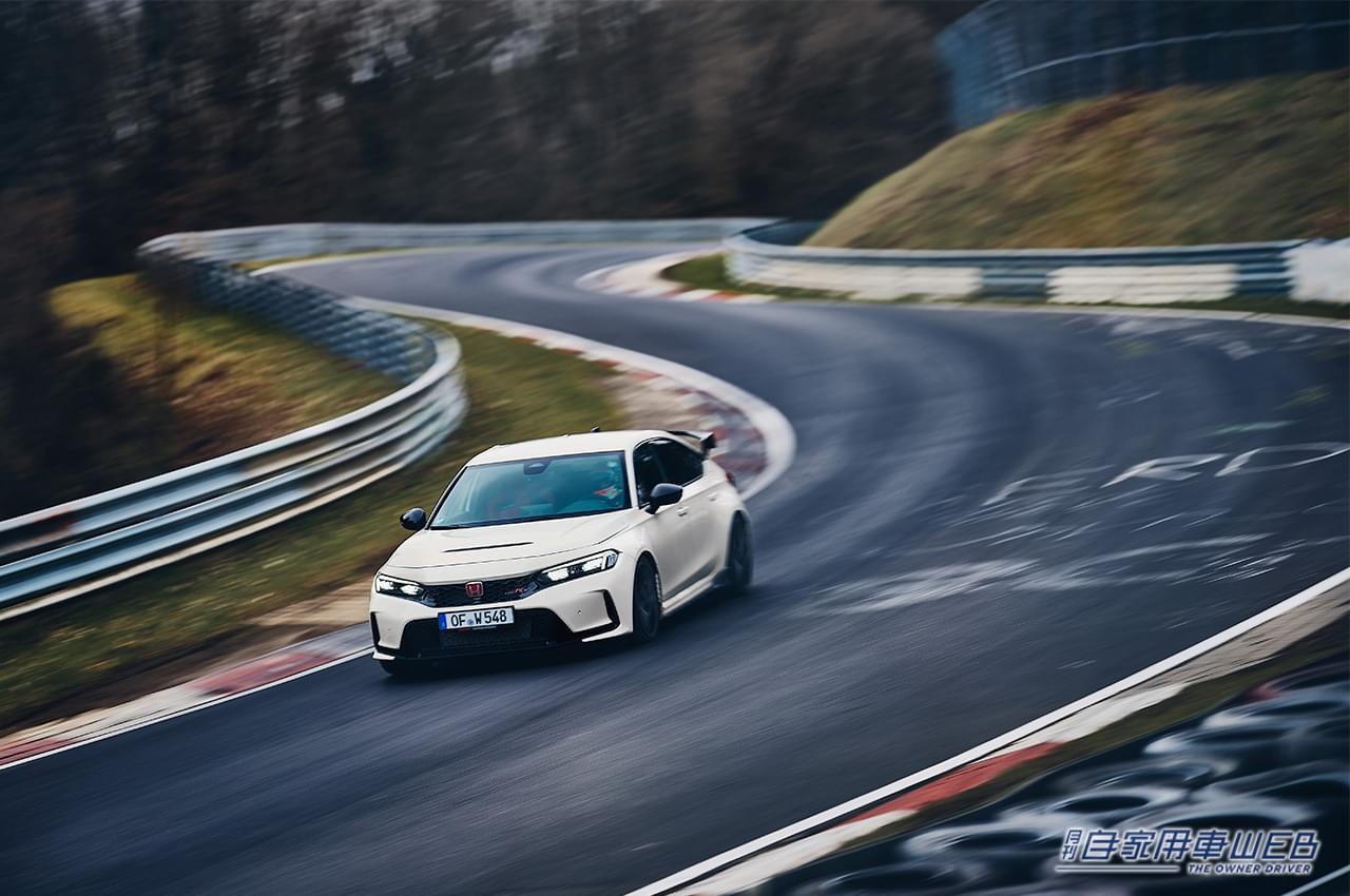 |先代モデルを凌駕する走り!「CIVIC TYPE R」がニュルブルクリンクでFFモデルの最速ラップタイムをマーク