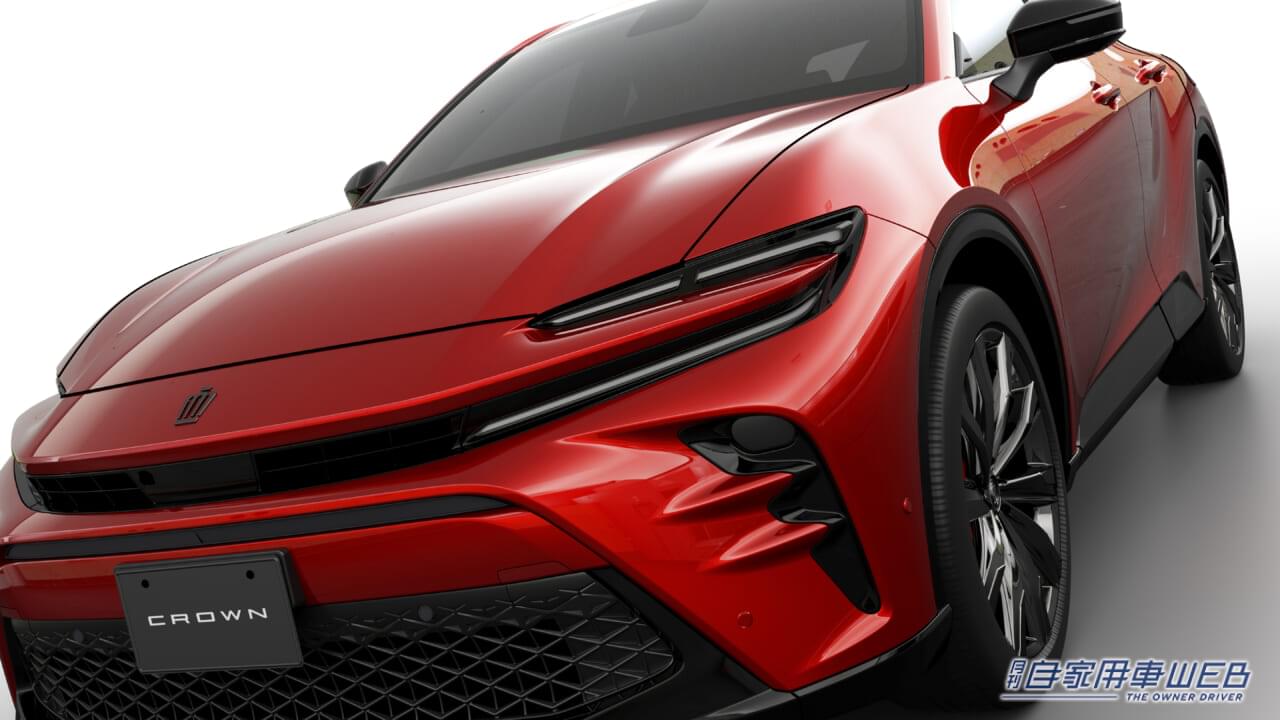 |トヨタ新型「クラウンスポーツ」追加情報。HEVとPHEV搭載で21インチタイヤを採用。ボディカラーは全11色をラインナップ