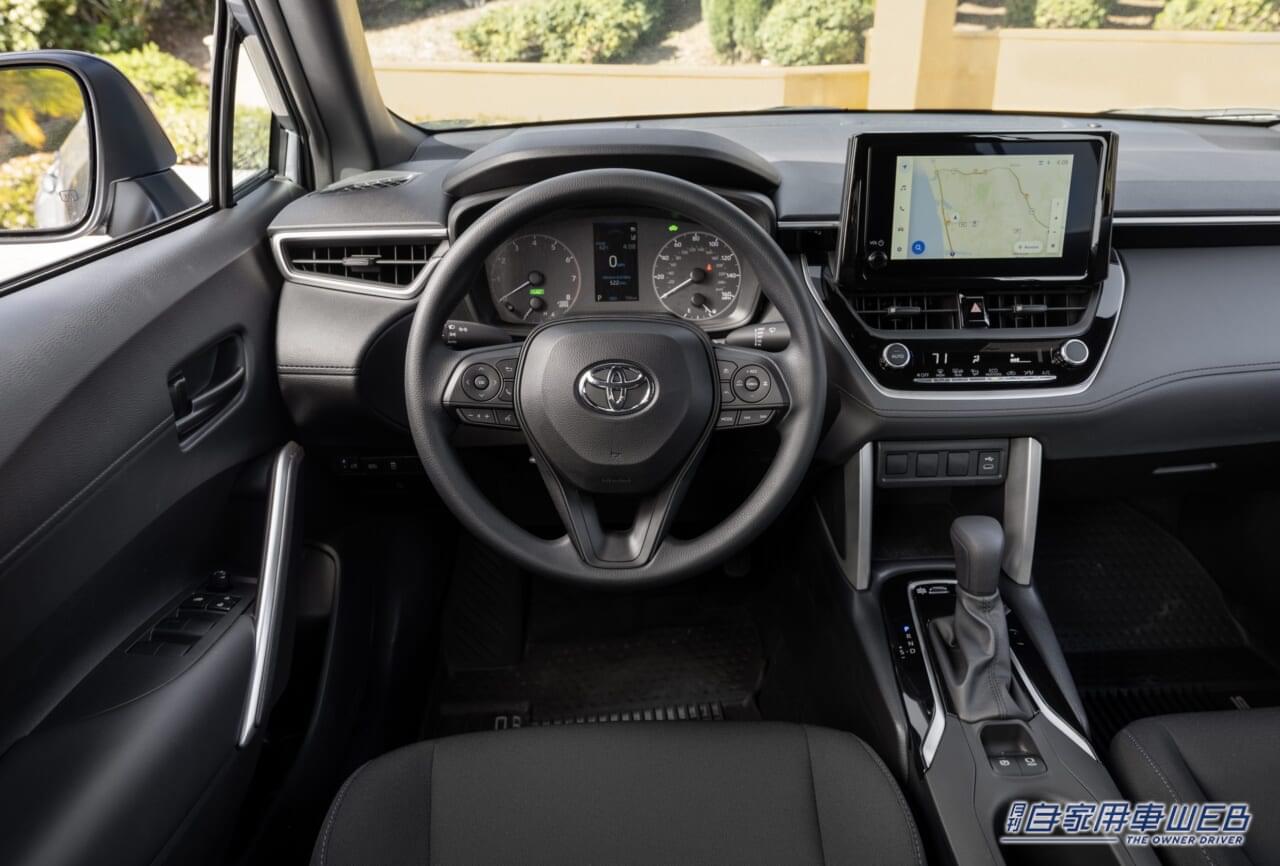 |北米向けトヨタ「カローラクロスハイブリッド」が新システムを搭載して2023年夏デビュー