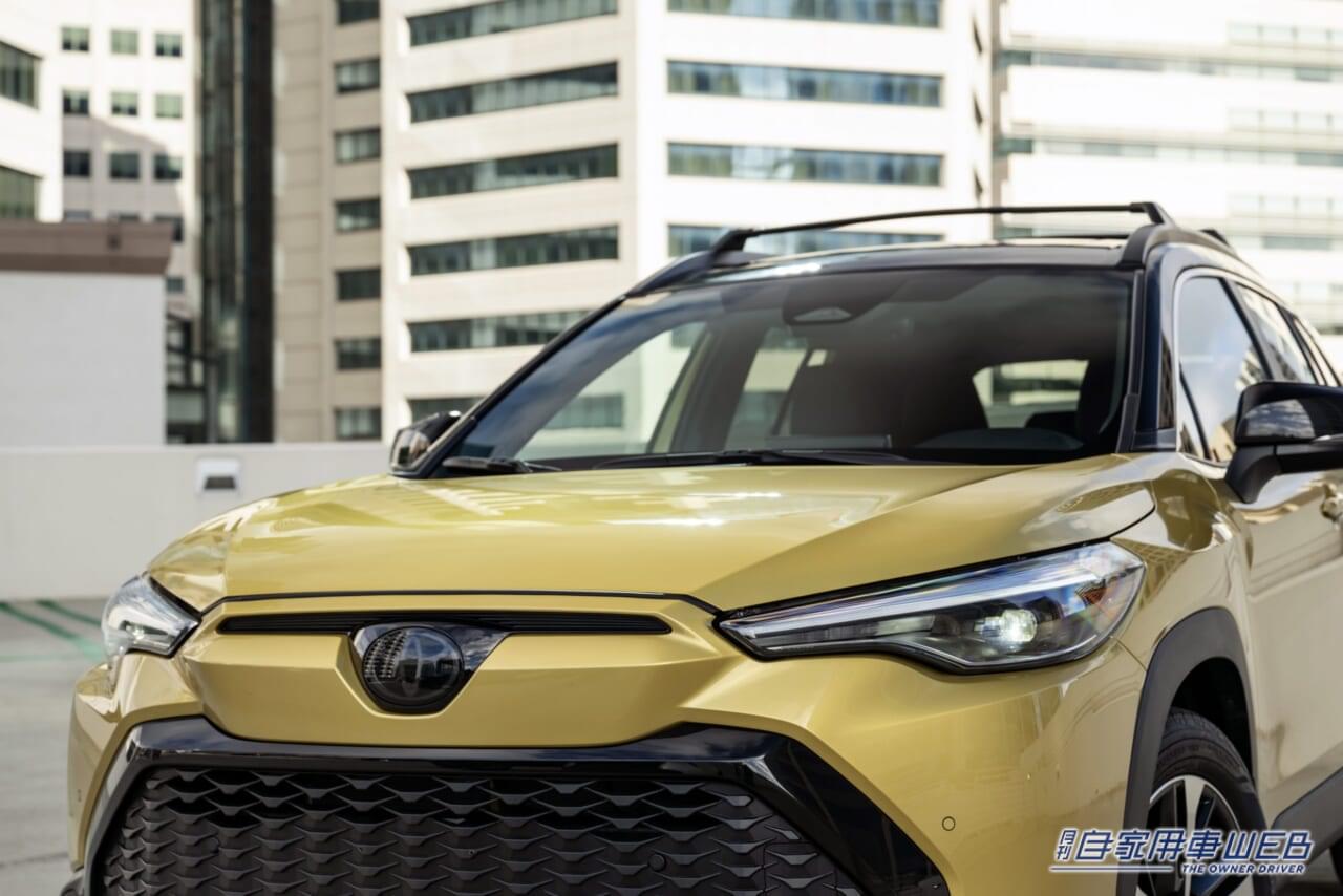 |北米向けトヨタ「カローラクロスハイブリッド」が新システムを搭載して2023年夏デビュー