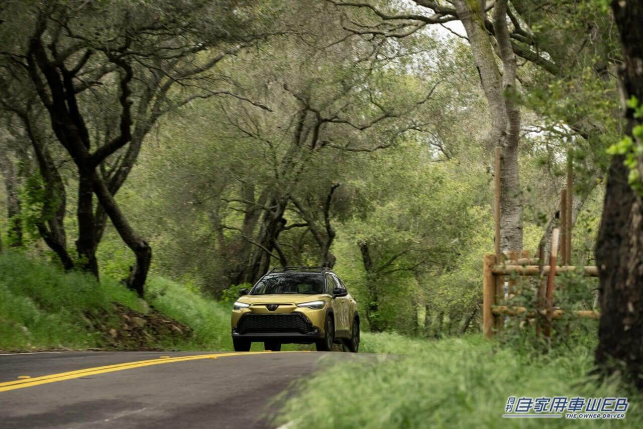 |北米向けトヨタ「カローラクロスハイブリッド」が新システムを搭載して2023年夏デビュー