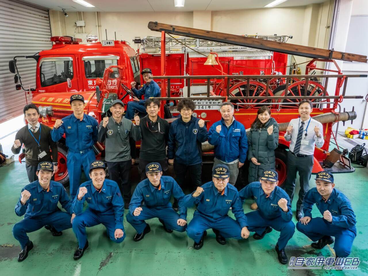 |戦中戦後の火災に奔走した「ニッサン180型消防ポンプ自動車」が復活!6月のイベントでお披露目へ