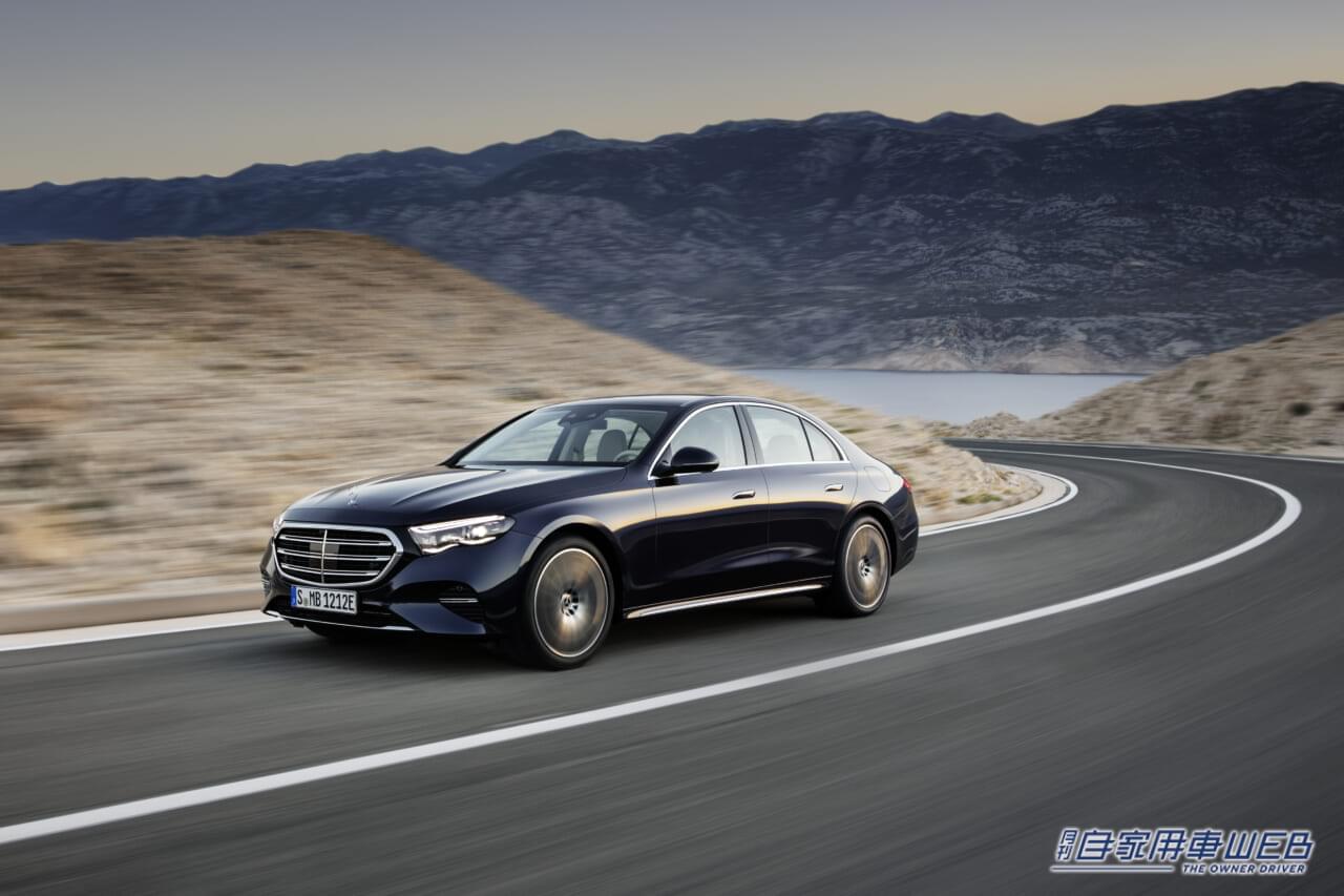 |メルセデス・ベンツ「Eクラス」フルモデルチェンジ。搭載される半数のパワートレーンがPHEVに!