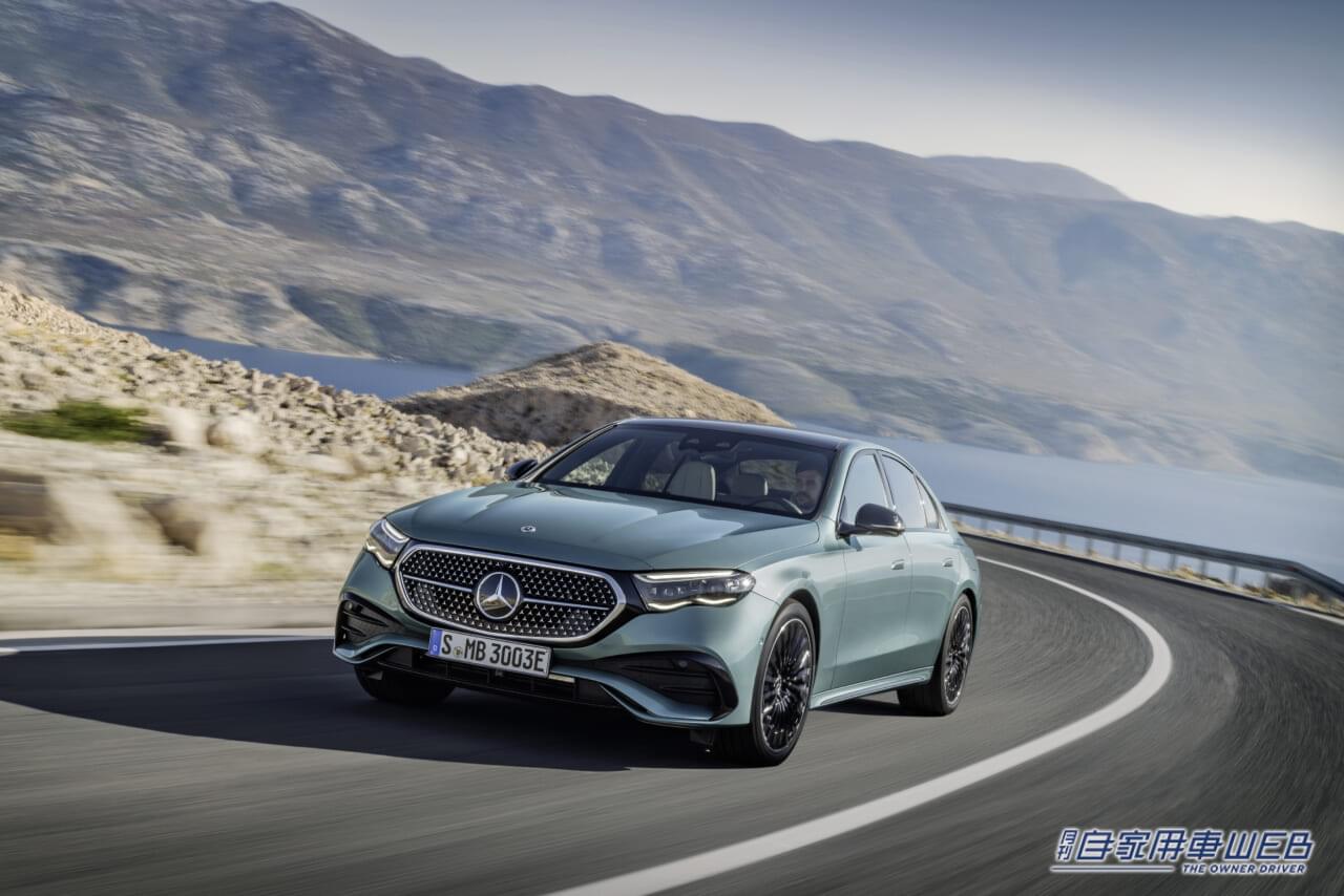 |メルセデス・ベンツ「Eクラス」フルモデルチェンジ。搭載される半数のパワートレーンがPHEVに!