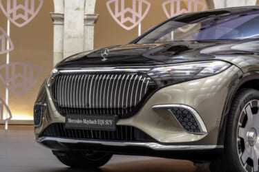 メルセデス・マイバッハブランド初のオール電動モデル「EQS 680 SUV」。最高出力484kW、航続距離は最大600㎞