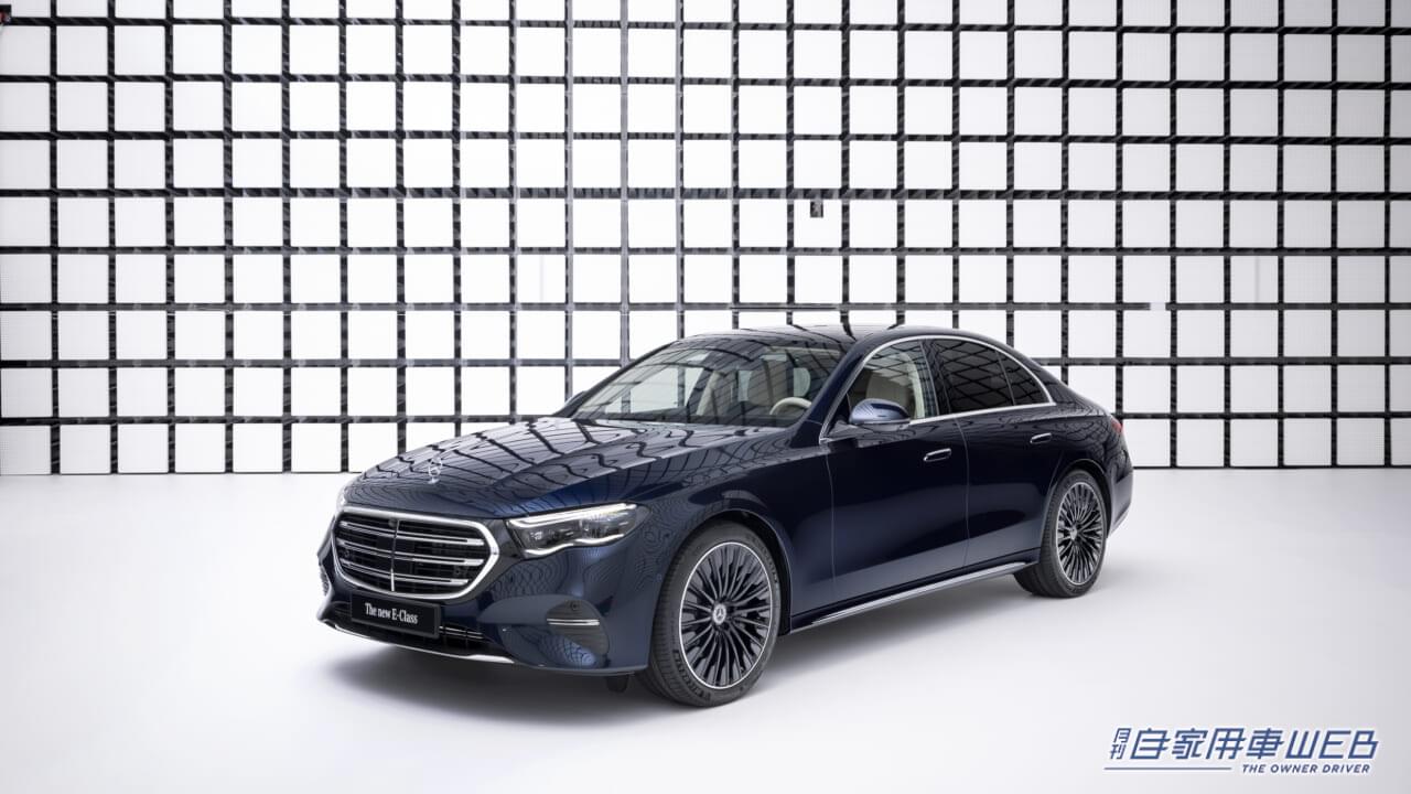 |メルセデス・ベンツ「Eクラス」フルモデルチェンジ。搭載される半数のパワートレーンがPHEVに!