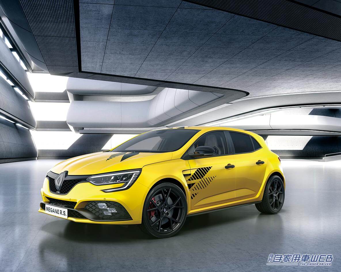 |ルノー・スポール最後のモデル「メガーヌ R.S.ウルティム」が全世界で1976台限定販売、価格は659万円