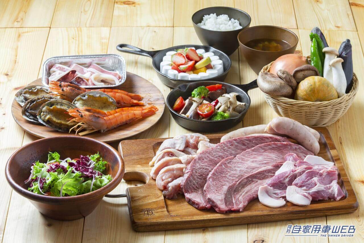 |グランピングも楽しめる高原スパリゾート「京都るり渓温泉for REST RESORT」のBBQがリニューアルオープン!