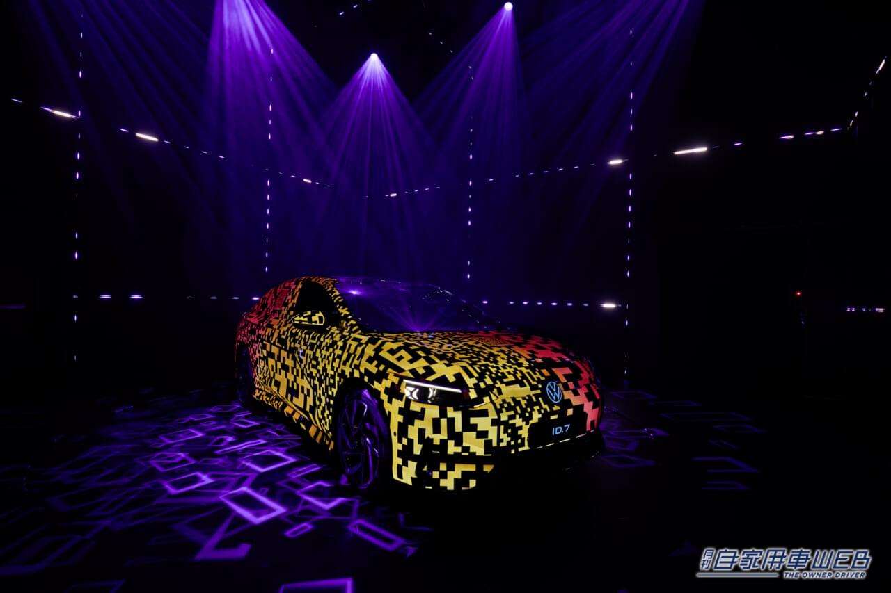 |航続距離700㎞を達成。VWアッパーミッドサイズクラス初のバッテリーEV「ID.7」がデビュー