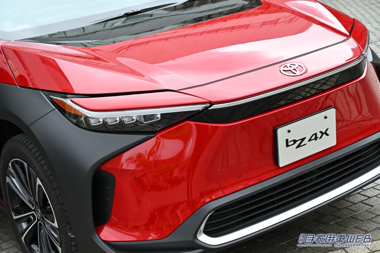 |バッテリーEV、トヨタSUV「bZ4X」のソフトウェアアップデートを2023年5月以降に実施。既納車及び今後生産予定車にも適用