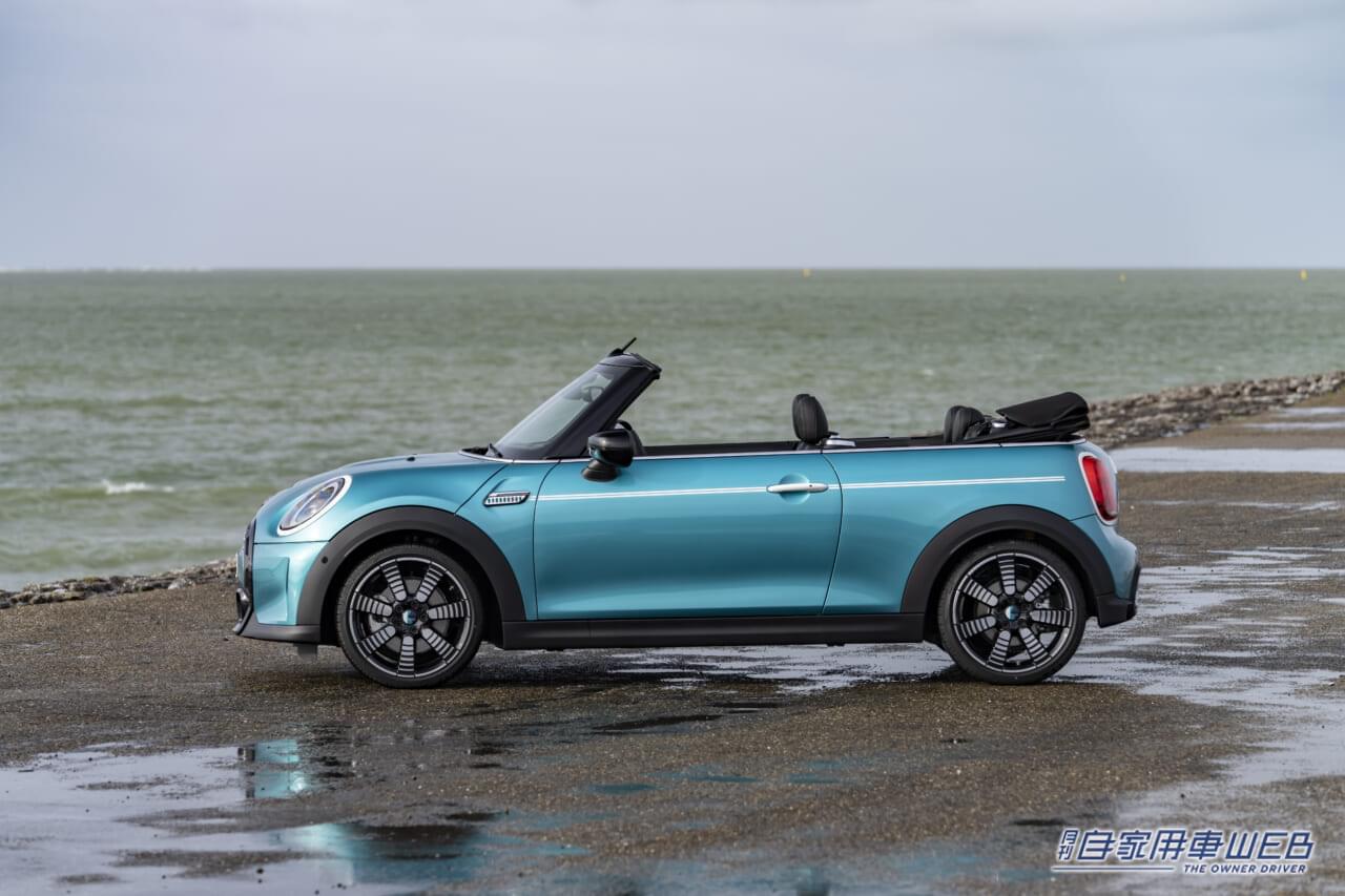 |カリビアン・アクアのボディがオシャレ!MINIコンバーチブル生誕30周年記念の限定車がデビュー