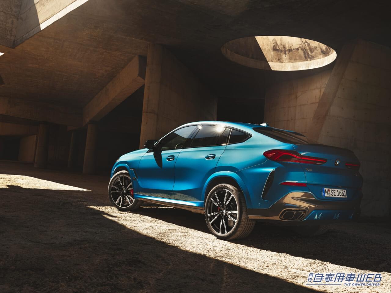|BMWが新型BMW X6を発表!最先端の運転支援システムも搭載!