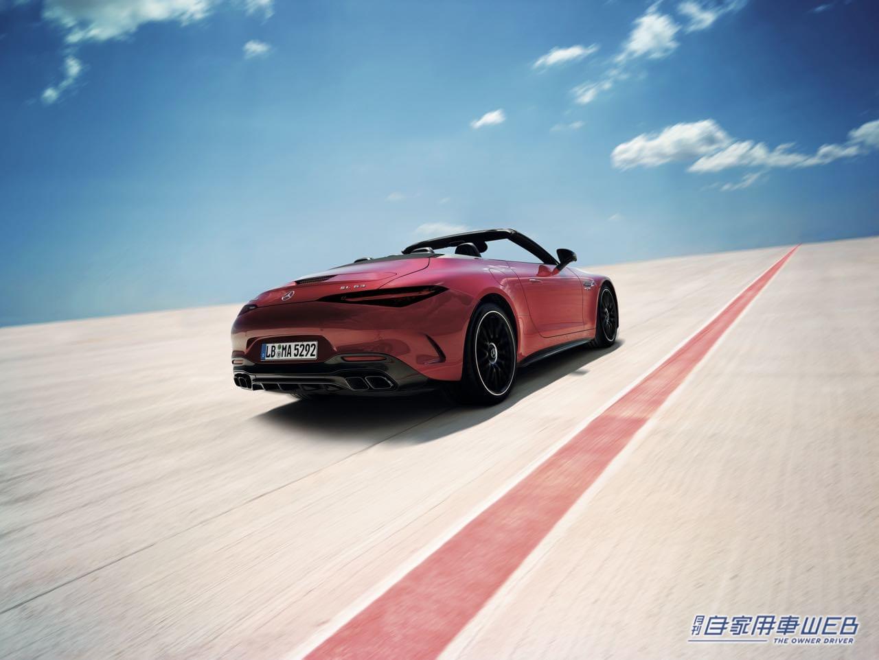 |メルセデス・ベンツのラグジュアリーロードスター! 新型「メルセデスAMG SL 63 4MATIC+」が追加