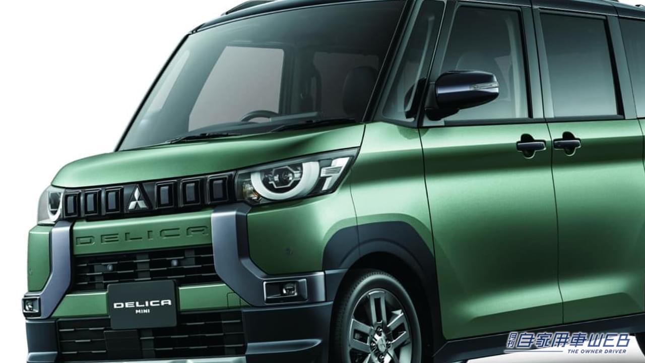 |新型「デリカミニ」。人気は最上級グレード「T Premium」に集中。ボディカラーはアッシュグリーンメタリック/ブラックマイカが人気!