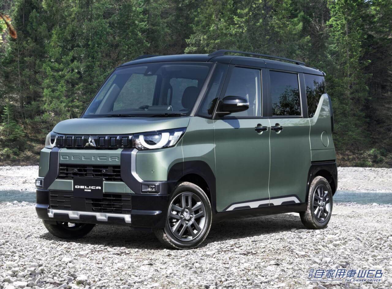 |三菱新型軽スーパーハイトワゴン「デリカミニ」。5月25日から遂に販売開始。価格は180万4000円から!