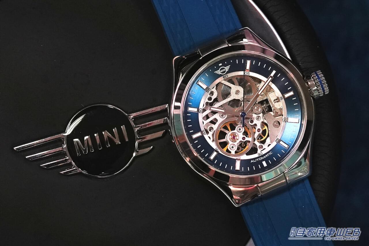 MINI が手掛けたスケルトン腕時計「MINI オートマティックウォッチ 