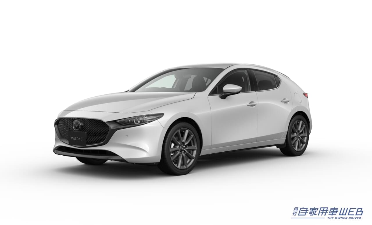 |「MAZDA3」が改良!安全性の向上に加えて、ワイヤレス充電装備も!