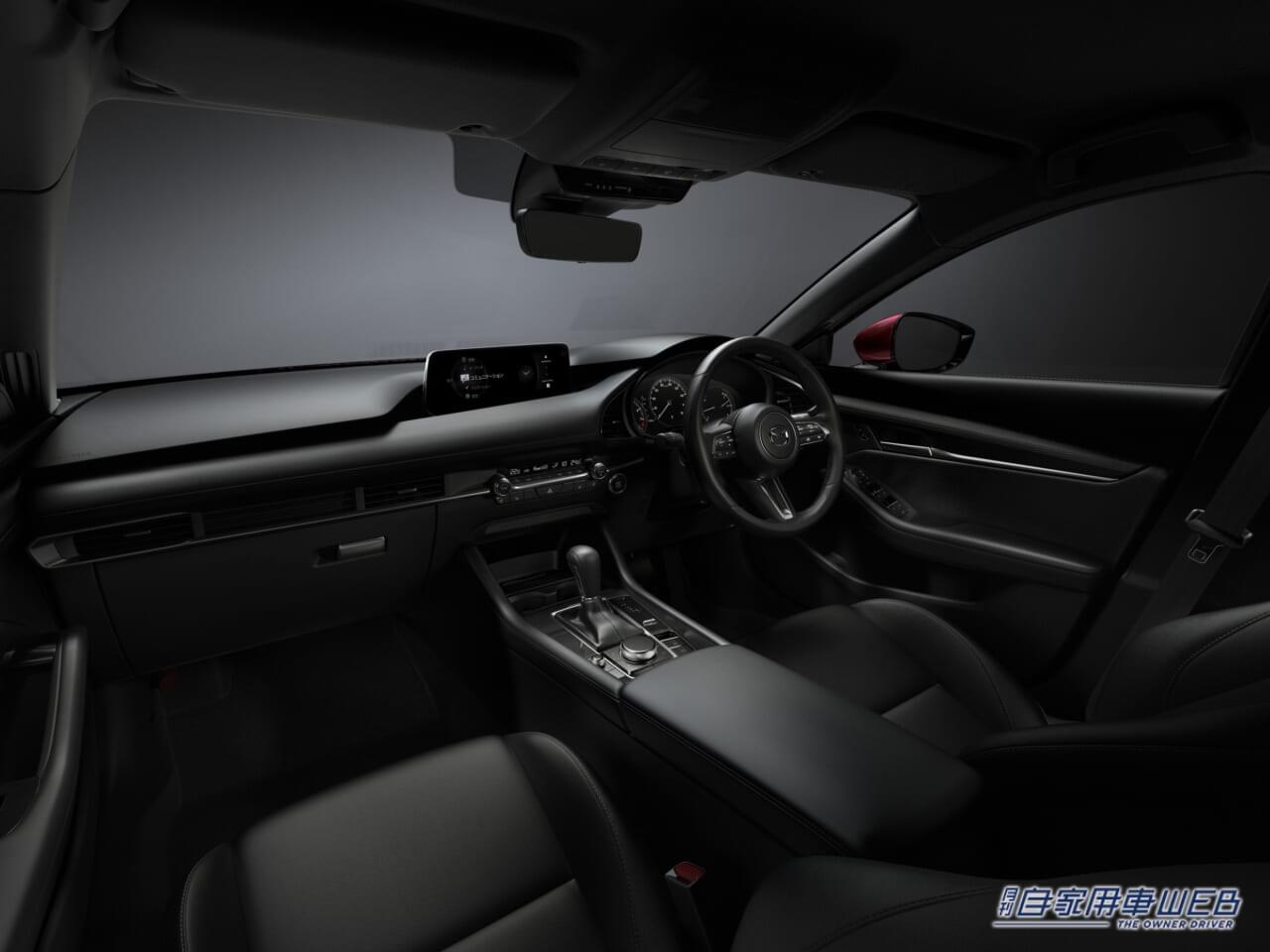 |「MAZDA3」が改良!安全性の向上に加えて、ワイヤレス充電装備も!