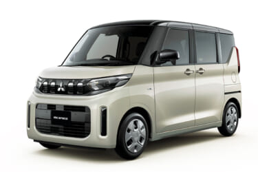 三菱の軽スーパーハイトワゴン「eKスペース」が一部改良でスタイリッシュに変身