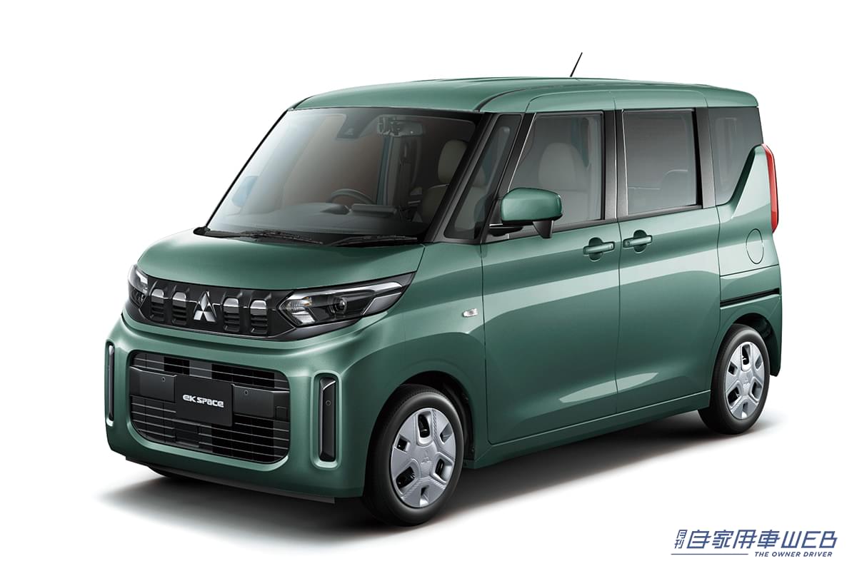 |三菱の軽スーパーハイトワゴン「eKスペース」が一部改良でスタイリッシュに変身