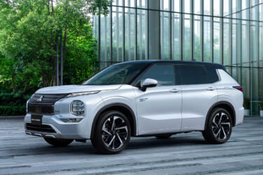 2022年に最も売れたPHEV車!ミツビシのクロスオーバーSUV『アウトランダーPHEV』