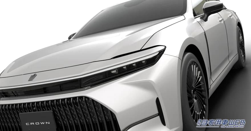 |トヨタ新型「クラウンセダン」は後輪駆動(FR)と判明! ハイブリッドと燃料電池自動車の2つのパワートレーン搭載で2023年秋頃発売へ!!